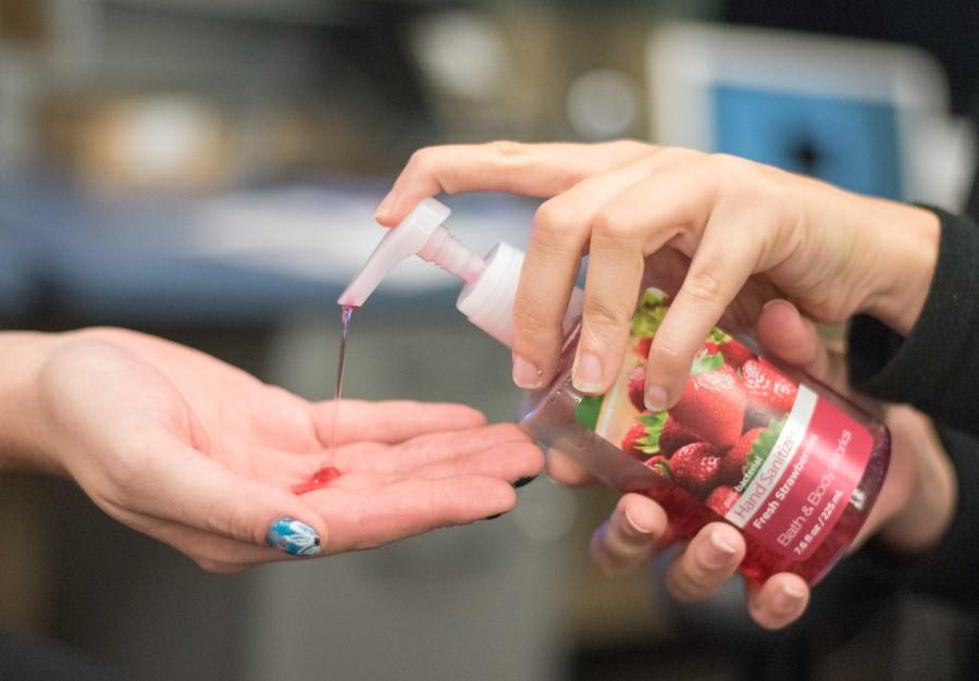 Hand sanitizer is one of the ways and staff can help fight the spread of diseases, but it does not take the place of soap and water.