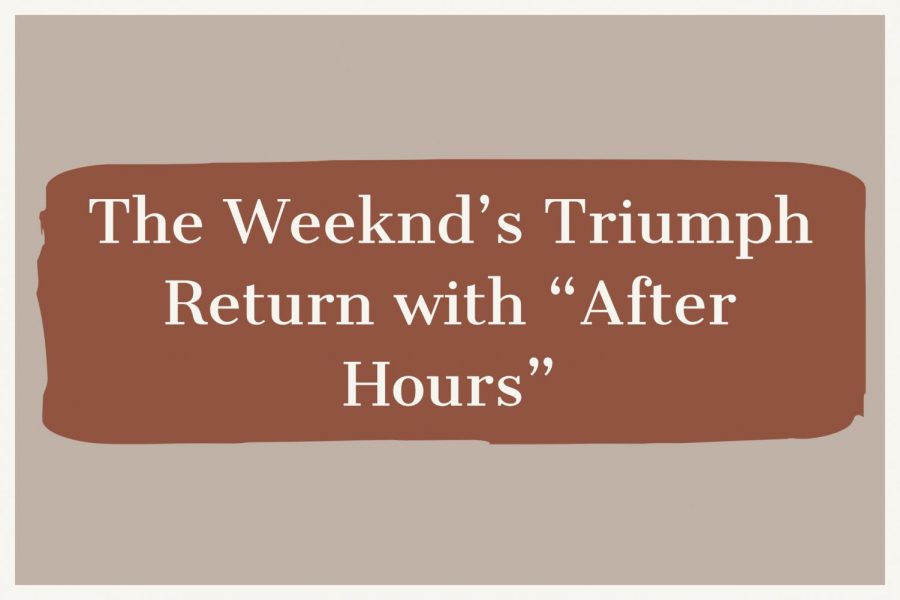 The Weeknd’s Triumph Return with “After Hours”