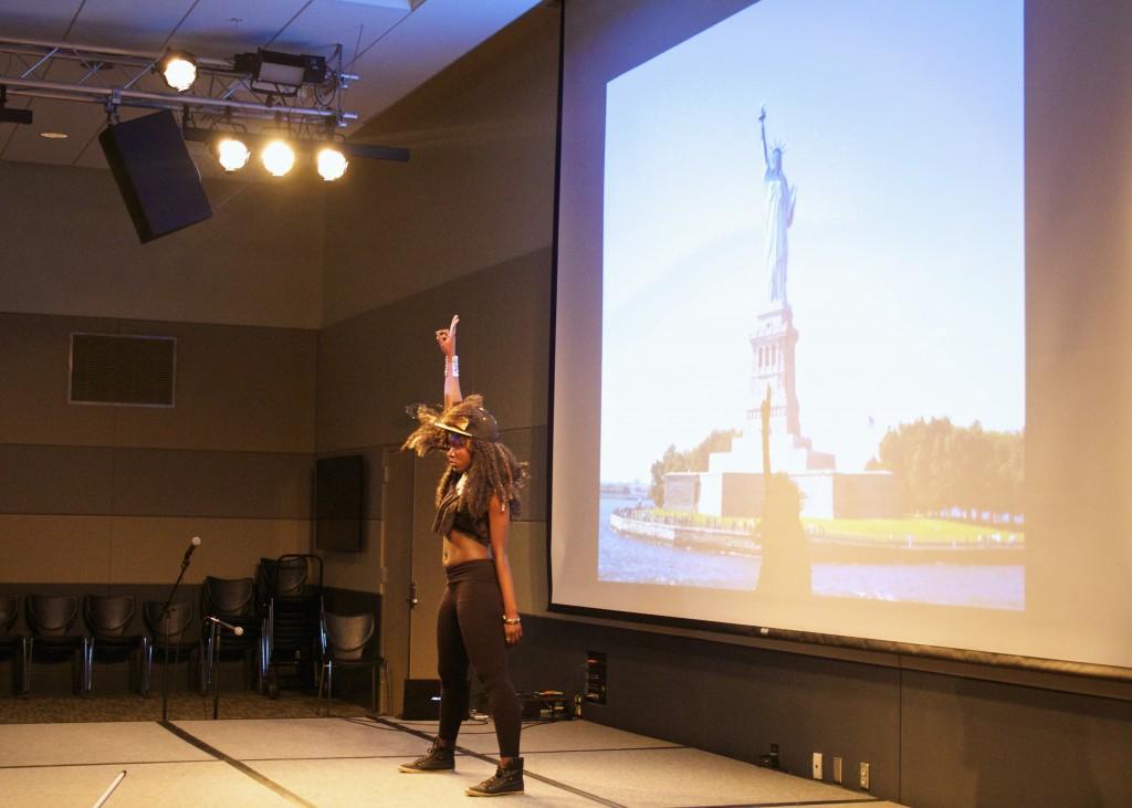 “I was proud because I was representing my country,” said Marie Assamoi, in regards to her dancing performance.