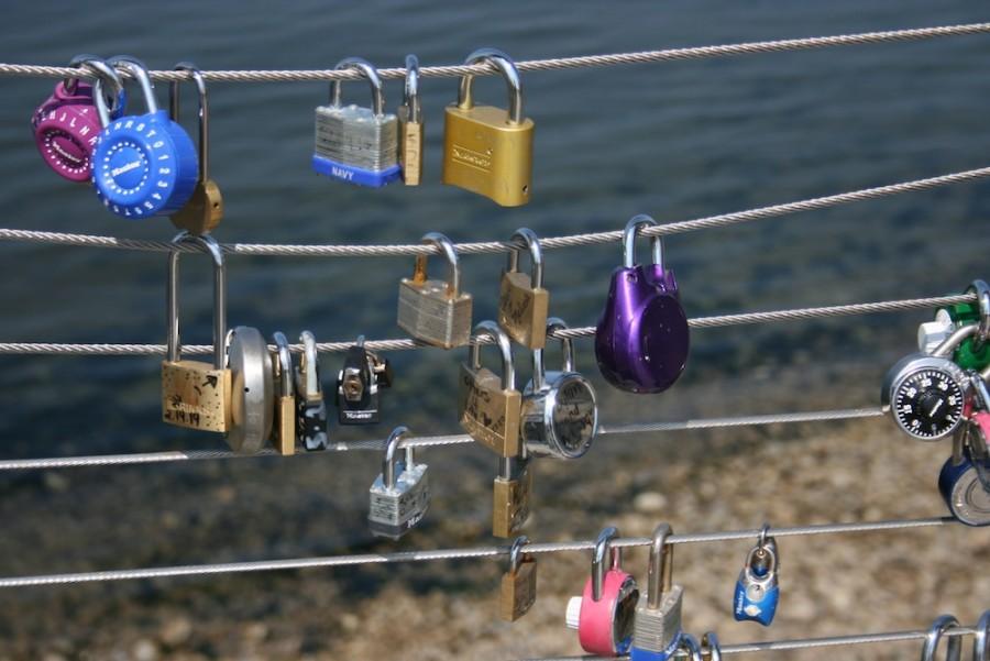 The Love Lock Bridge