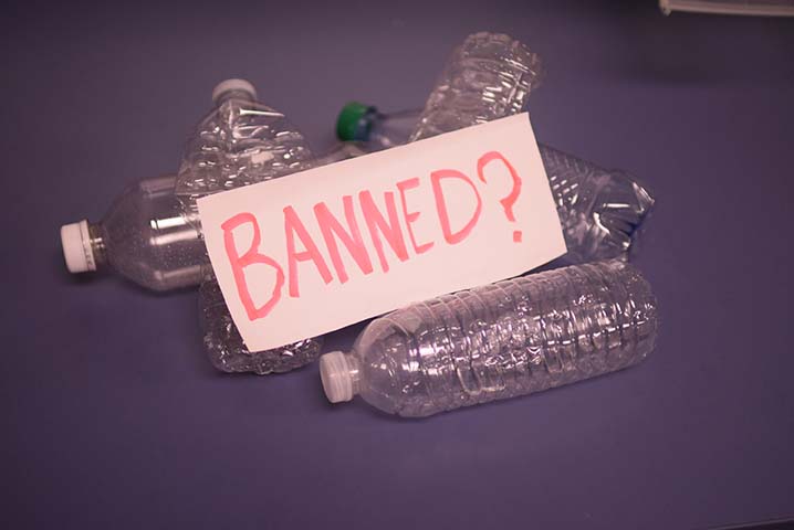 Ban on water bottles affect all