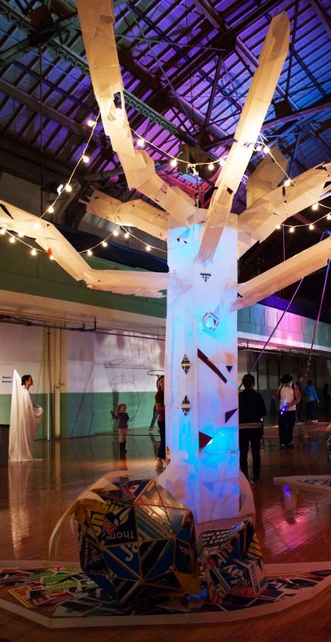 Artwork showcased in the opening gallery of art month in Tacoma.