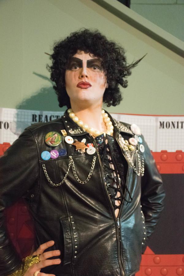 Brandon Eremheim, playing Dr. Frank-N-Furter, stole the show with high energy and dramatic flare.