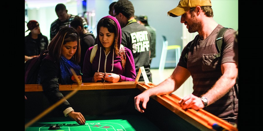 Students Gamble on Love at Hearts and Diamonds