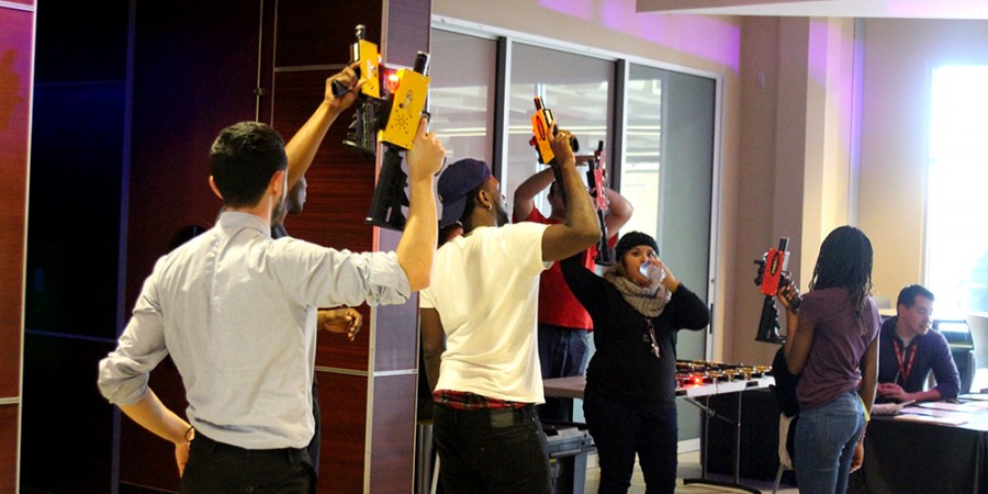 Laser Tag Event Fills A Room With Energetic Fun