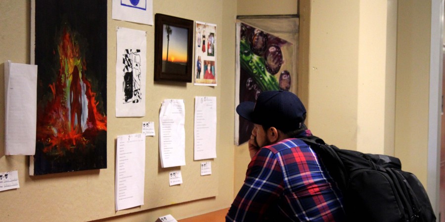 Students Forge Original Art Utilizing Their Painting and Writing Talents