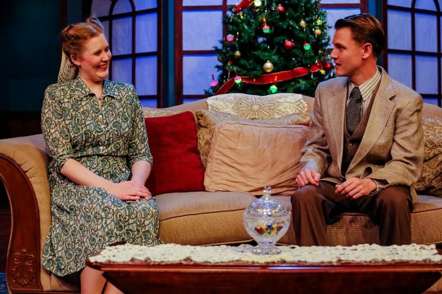 Photo caption: Sunny (Jill Heinecke) takes a liking to Joe (Kelly Mackay), who is still trying to
get to know Sunny better.