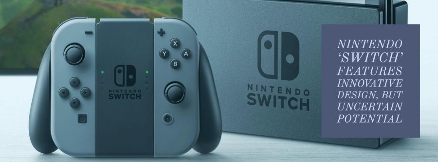 Nintendo ‘Switch’ features innovative design, but uncertain potential