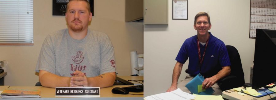 Nathan DiCarlo (left) and Doug Carson (right) were interviewed about the NFL protests.