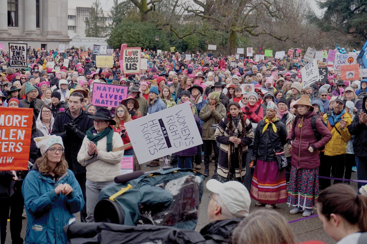 Olympia Women's March