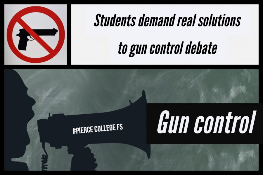 Students demand real solutions to gun control debate