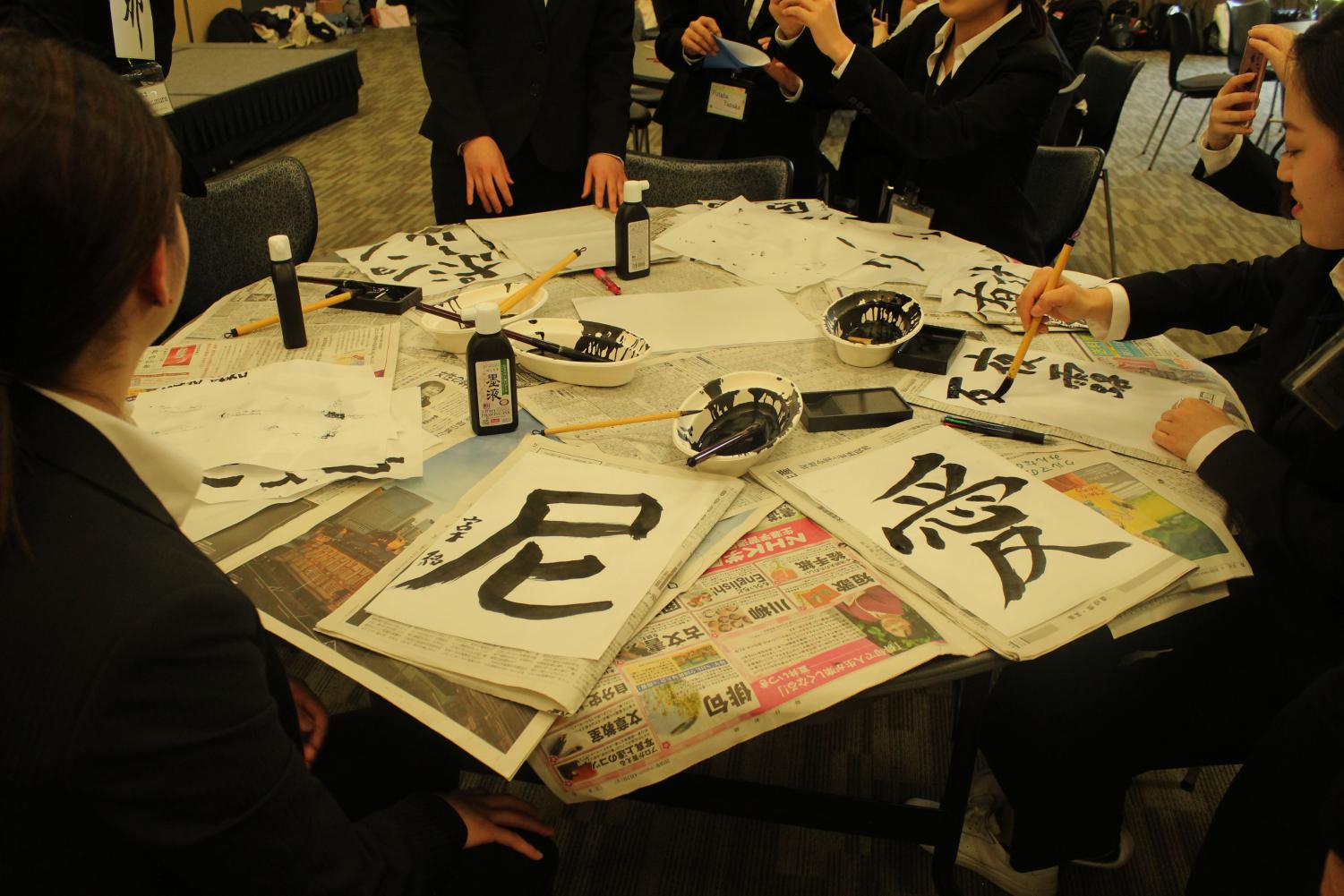 Japanese technical college visit Pierce