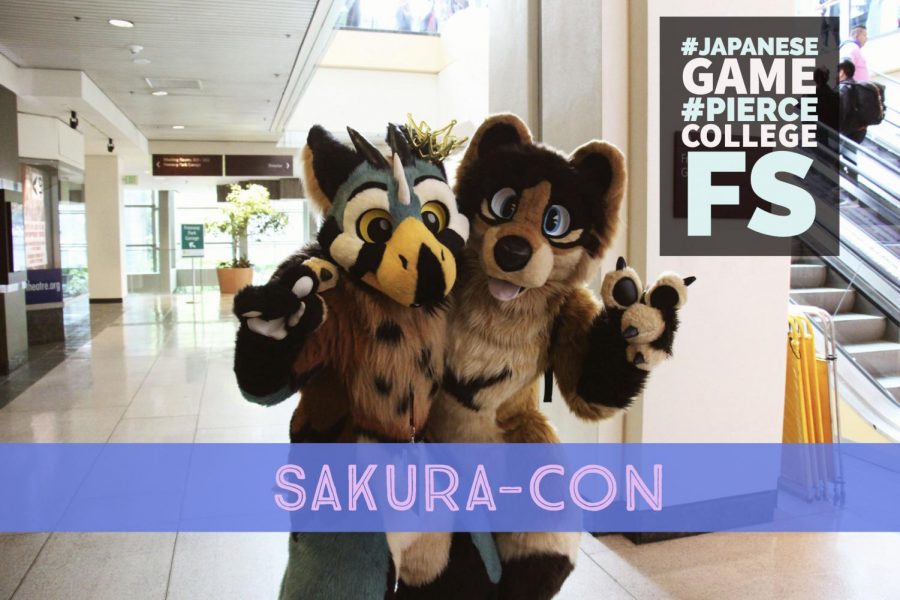 The Japanese Game and Watch club Pierce College Club Attends Sakura-Con