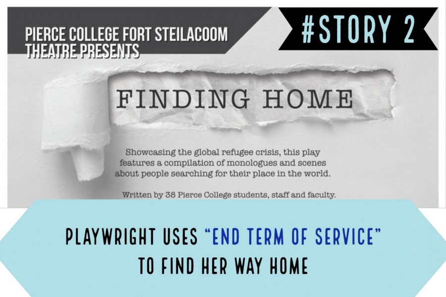 Playwright uses “End Term of Service” to find her way home