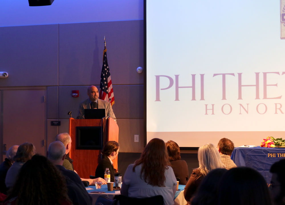 New members inducted into Phi Theta Kappa