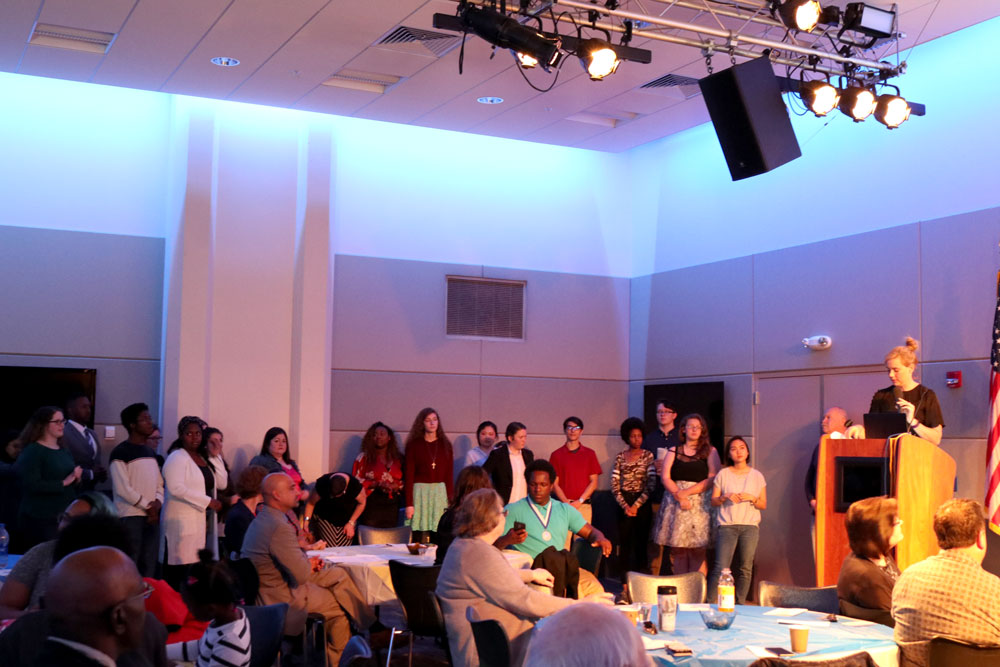 New members inducted into Phi Theta Kappa