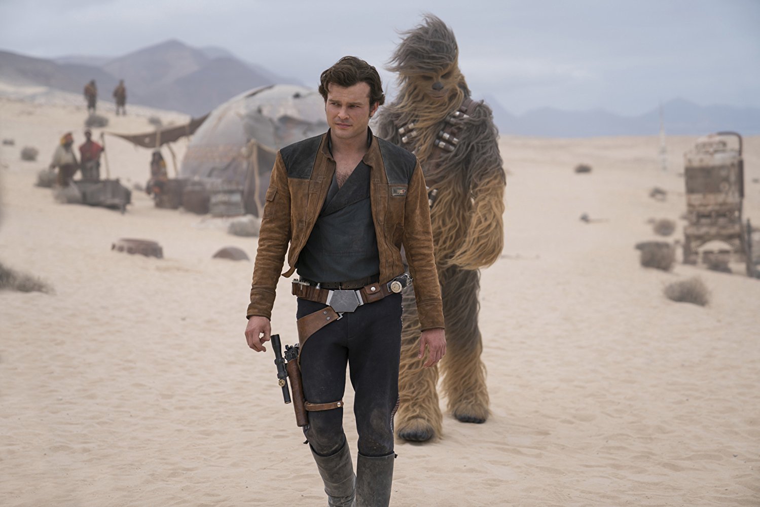 Han Solo flies with style and charisma in "Solo: A Star Wars Story"