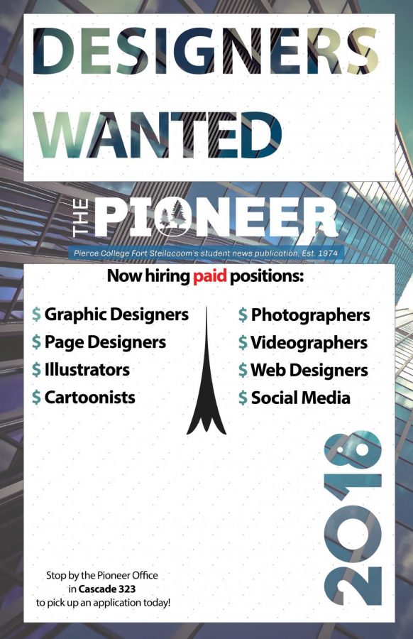 Designers Wanted for Pioneer