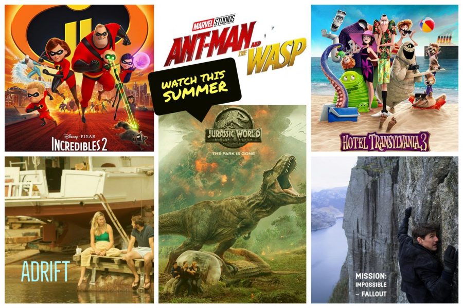 6 blockbusters hit the screens this summer