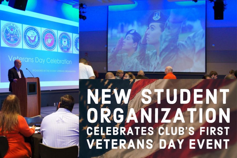 New student organization celebrates club’s first Veterans Day event