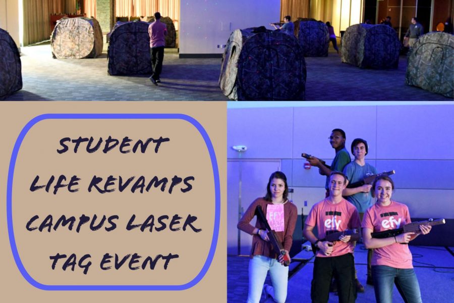 Student Life Revamps Campus Laser Tag Event