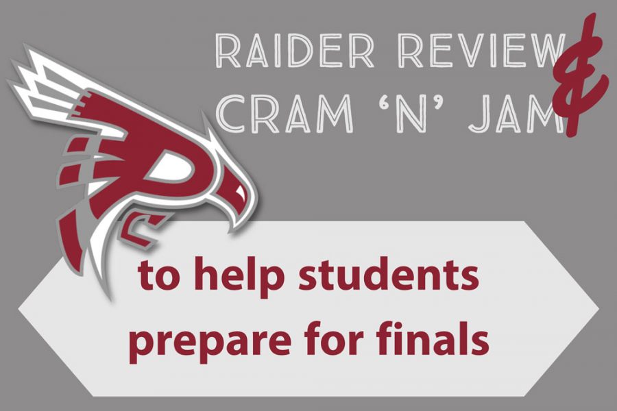 Raider Review and Cram ‘n’ Jam to help students prepare for finals