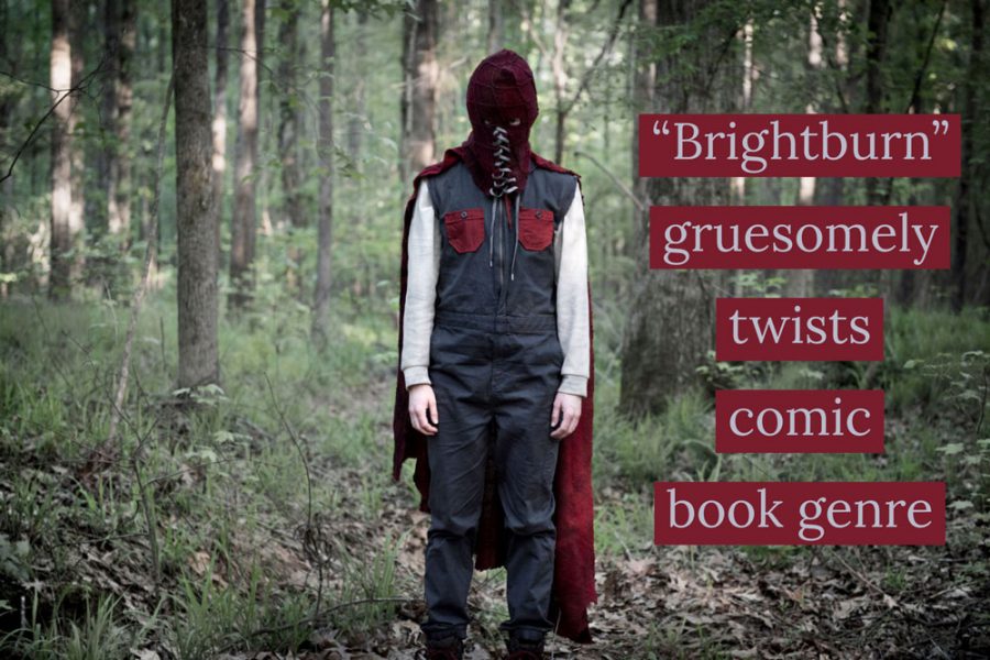 “Brightburn” gruesomely twists comic book genre