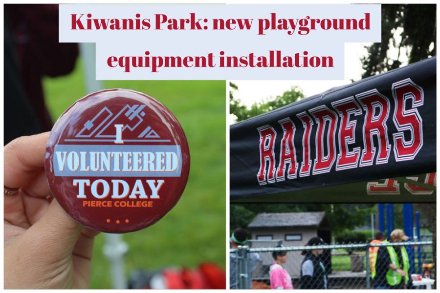 Kiwanis Park: new playground equipment installation