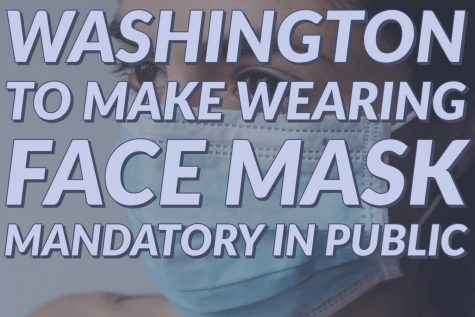 Washingtonians will be required to wear mask in public or face a possible misdemeanor