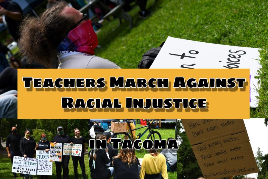 Teachers March Against Racial Injustice in Tacoma