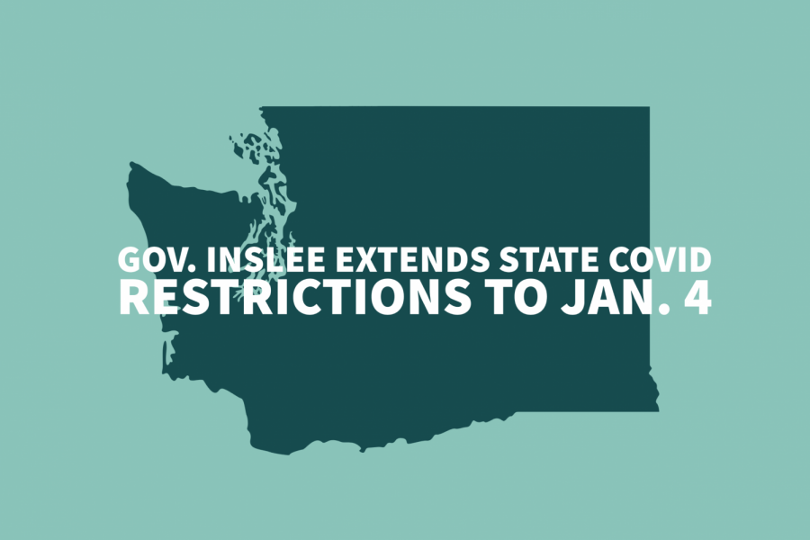 Gov. Inslee extends state COVID restrictions to Jan. 4