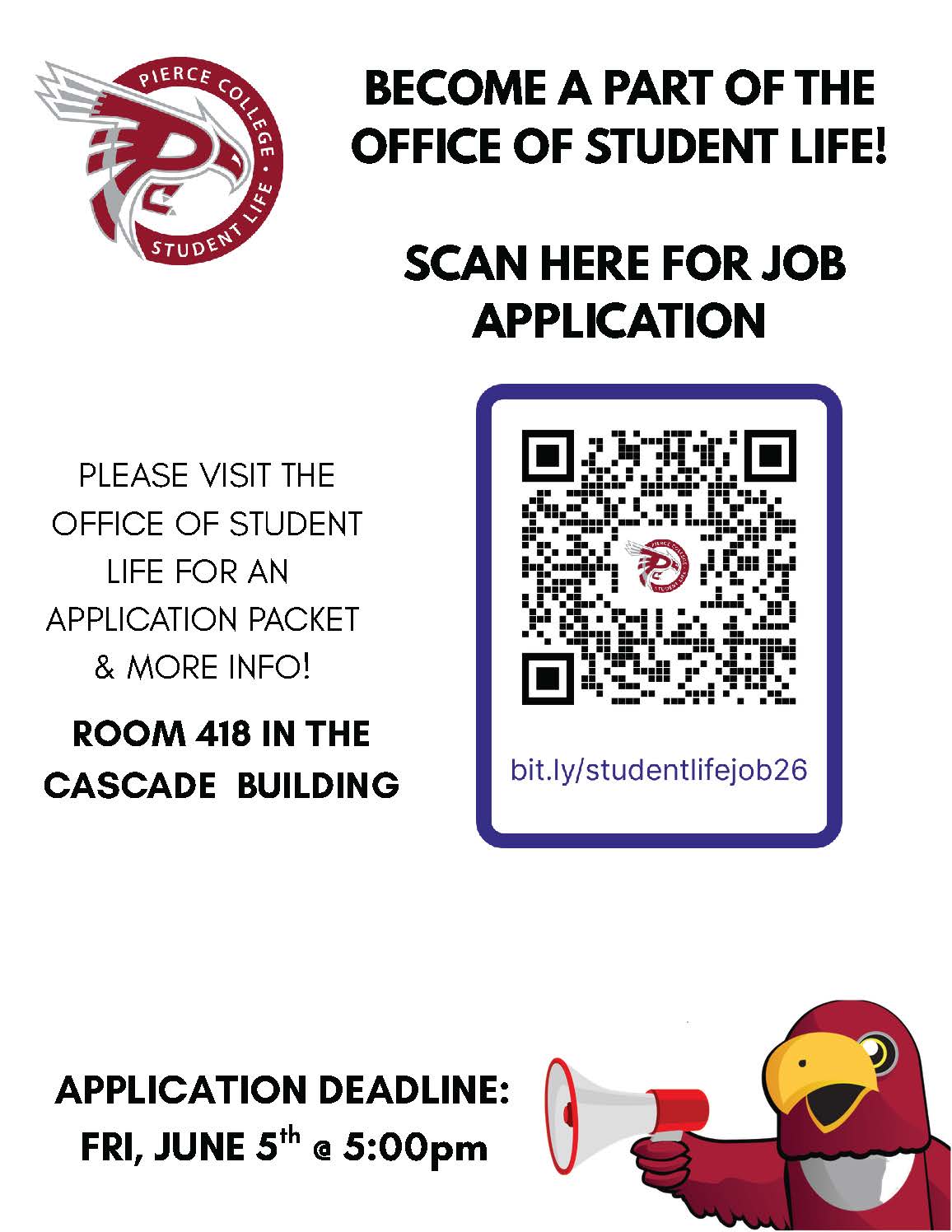 OSL hiring flyer