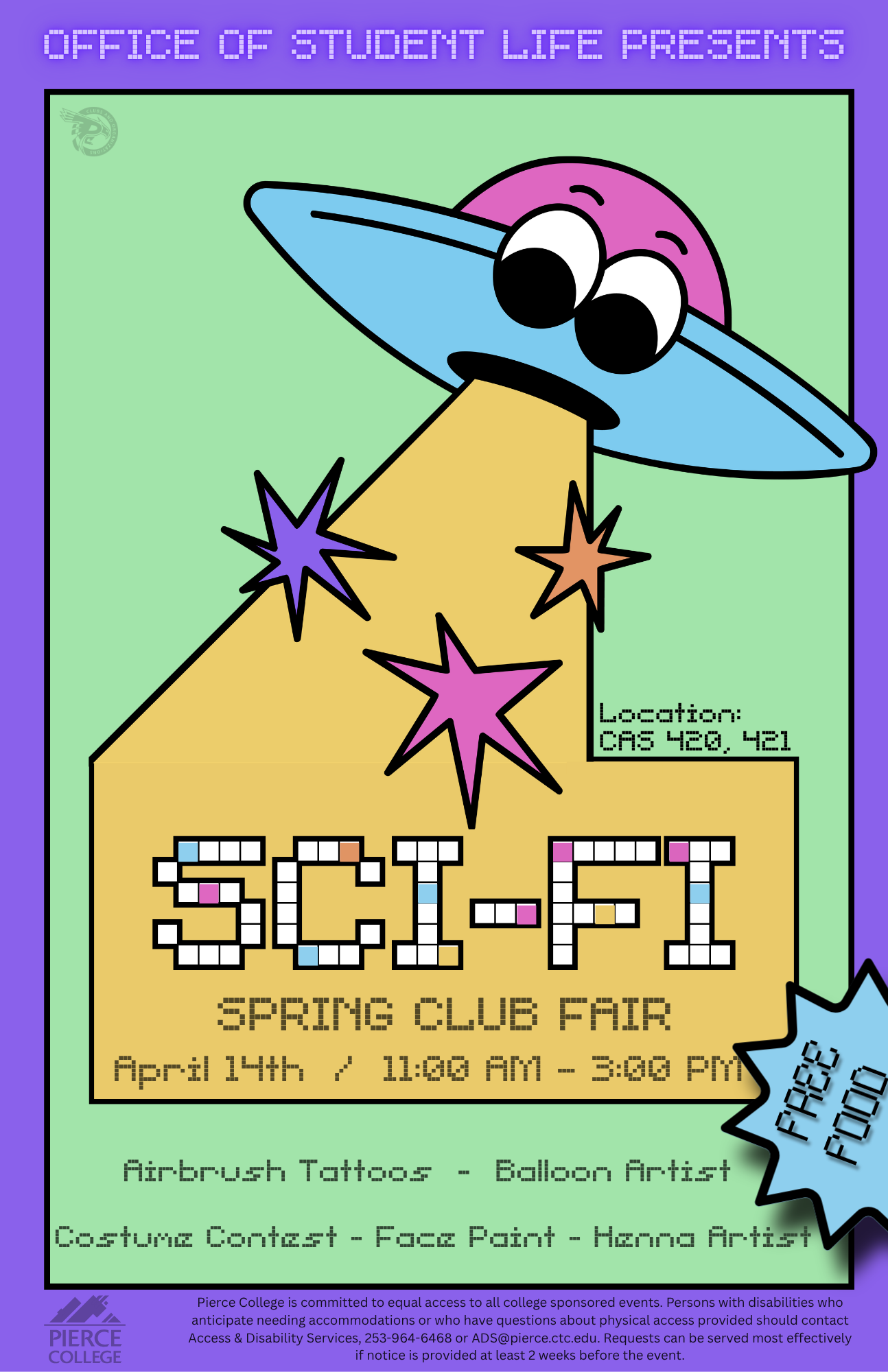 FS club fair flyer